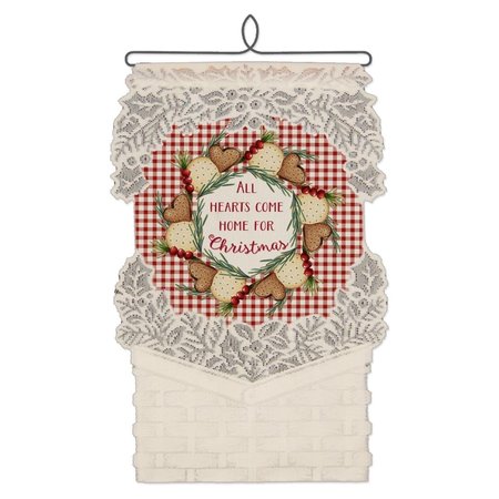 HERITAGE LACE Hearts Come Home Wall Hanging PatternCafe WH67C-1195